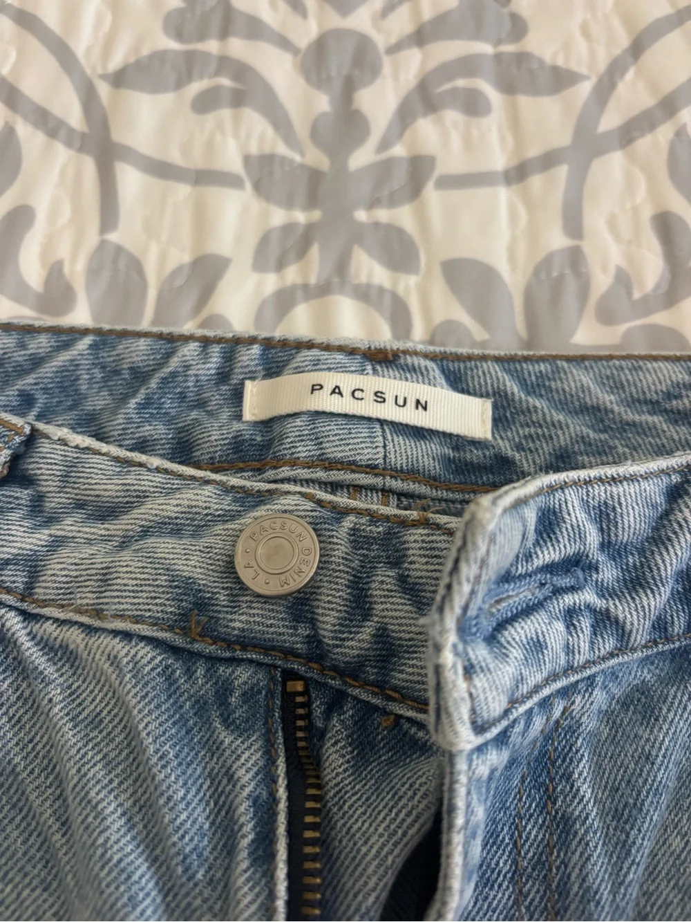 PacSun Light Blue Distressed Boyfriend Jeans